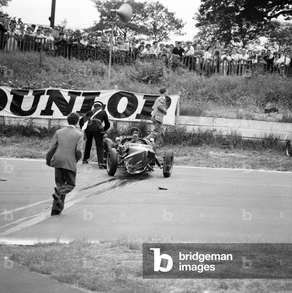 Car racing at Crystal Palace. June 1960