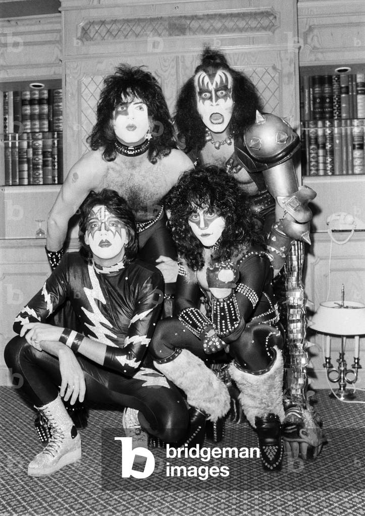 American rock group Kiss whose new album 