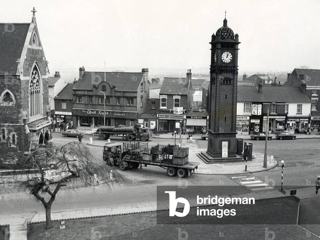 Carters Green will be the start of the West Bromwich Northern Loop Road, 24th March 1970 (b/w photo)