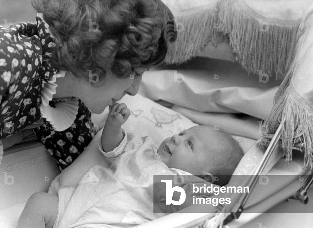 Mother and baby. c. 1945
