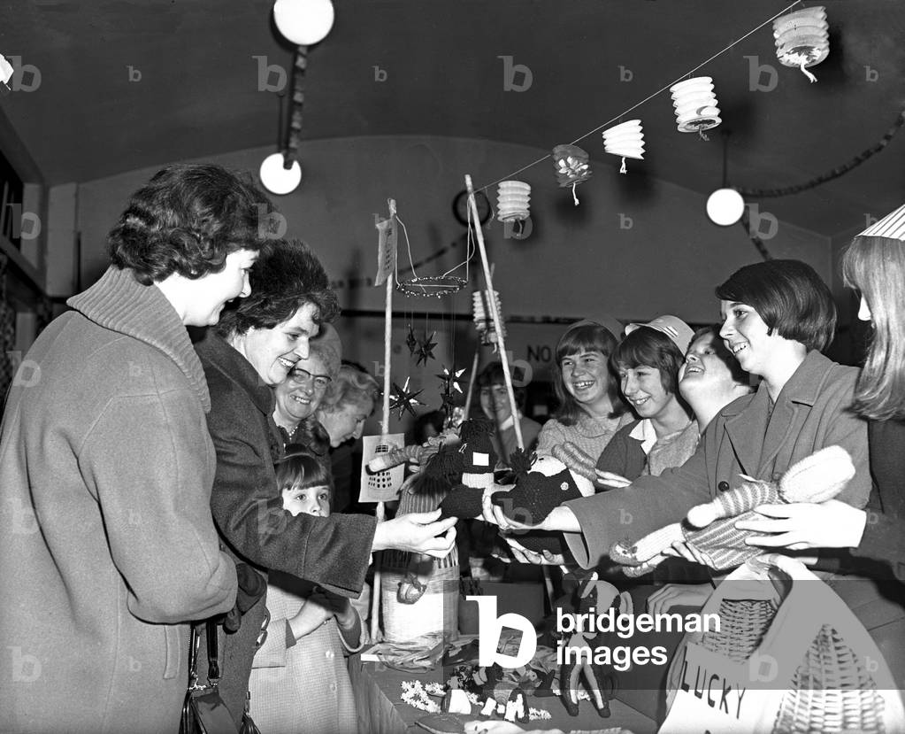 St. John Ambulance bazaar, Holyhead Road, Coventry.
20th November 1965