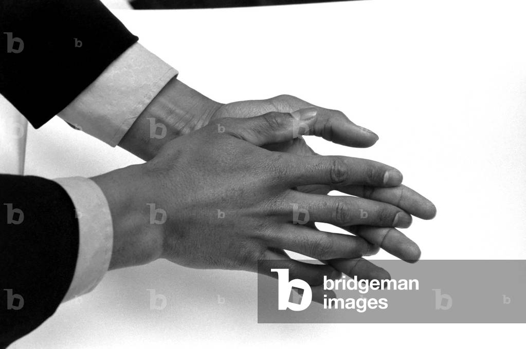 Hands Feature: Hands that have brought cheers to the throats of so many not only on television but in the halls across the world. They are the hands of boxer John Conteh, the champion, January 1975