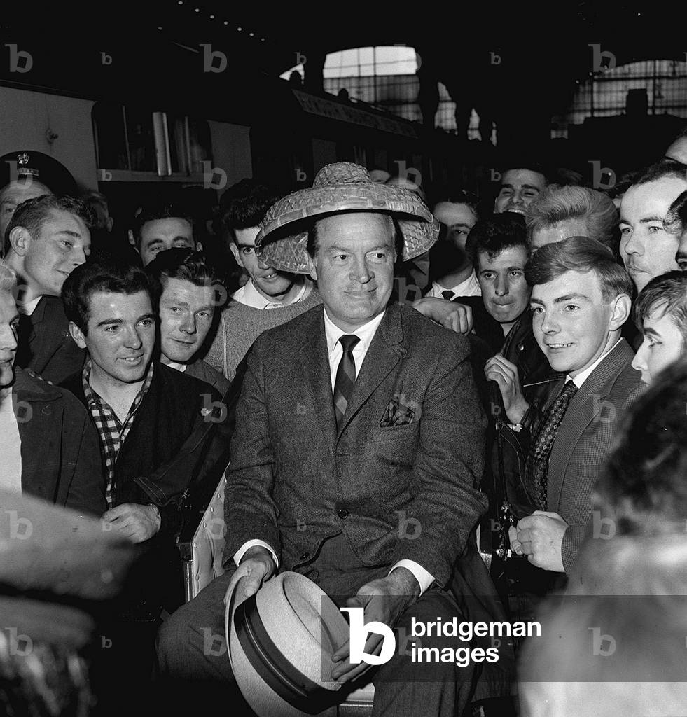 Bob Hope, 1961 (b/w photo)