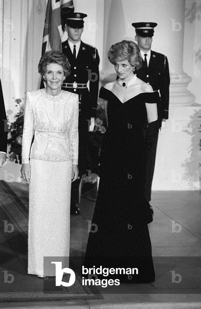 Princess Diana - Nov 1985
with Nancy Reagan at the White House in Washington