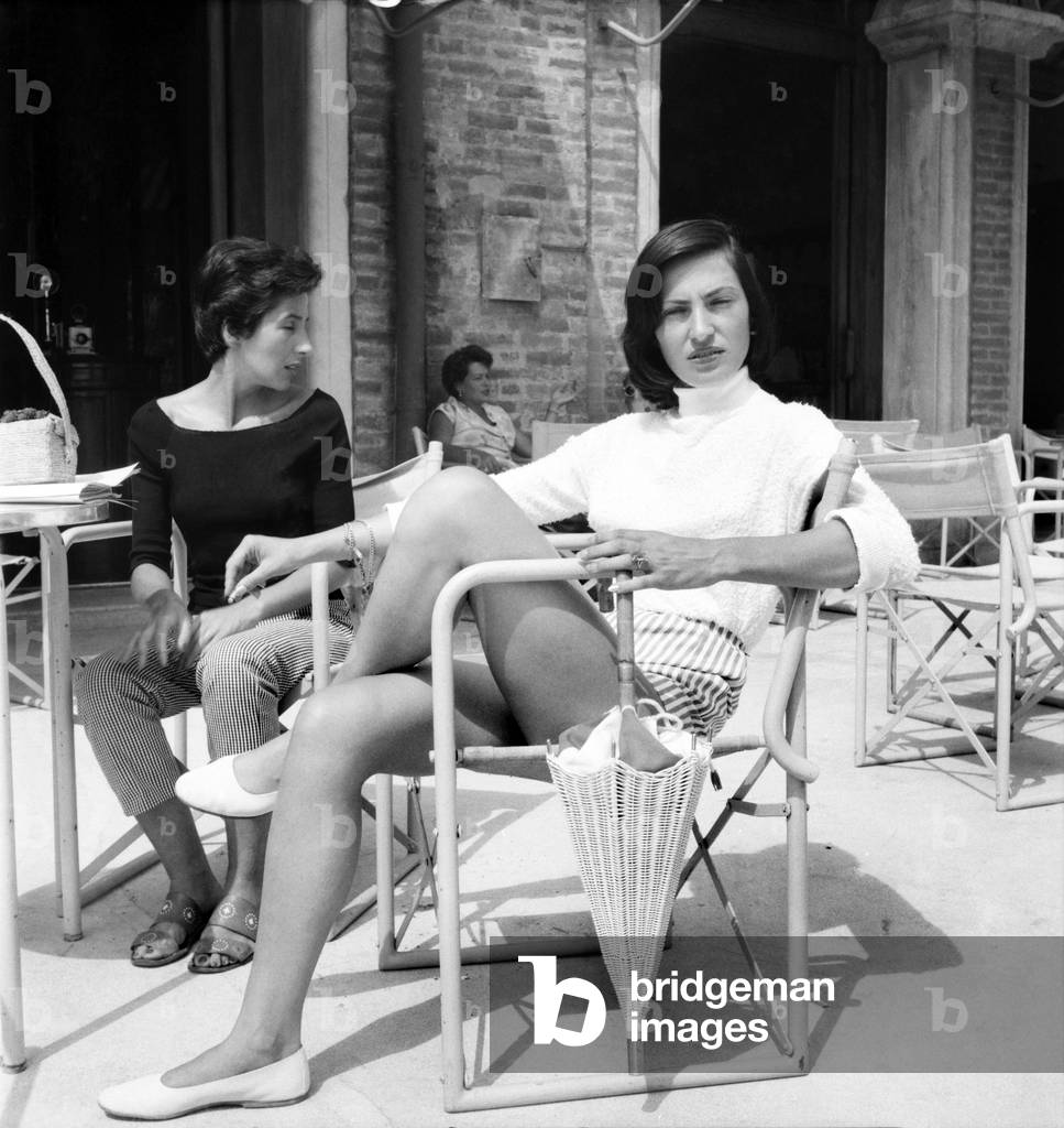 Venice Film Festival 1953. Italian actress Teresa Pellati. August 1953