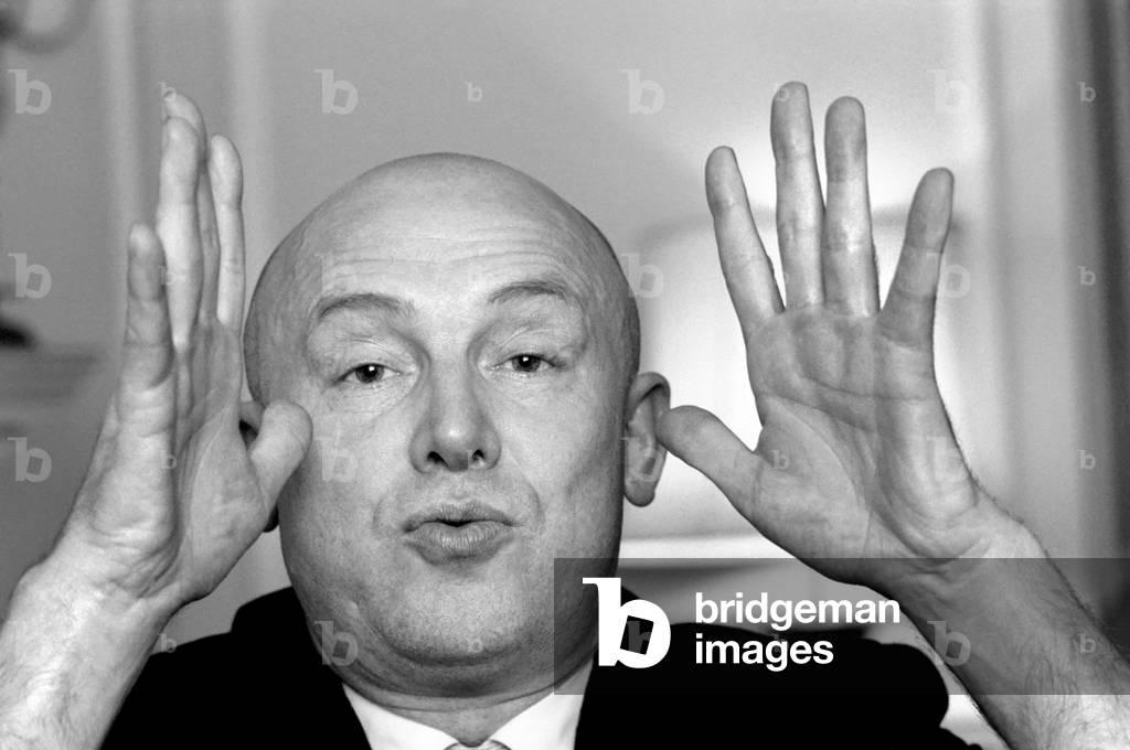 Entertainment: Soviet actor Innokenty Smoktunovsky at the Savoy Hotel today, October 1969 (b/w photo)