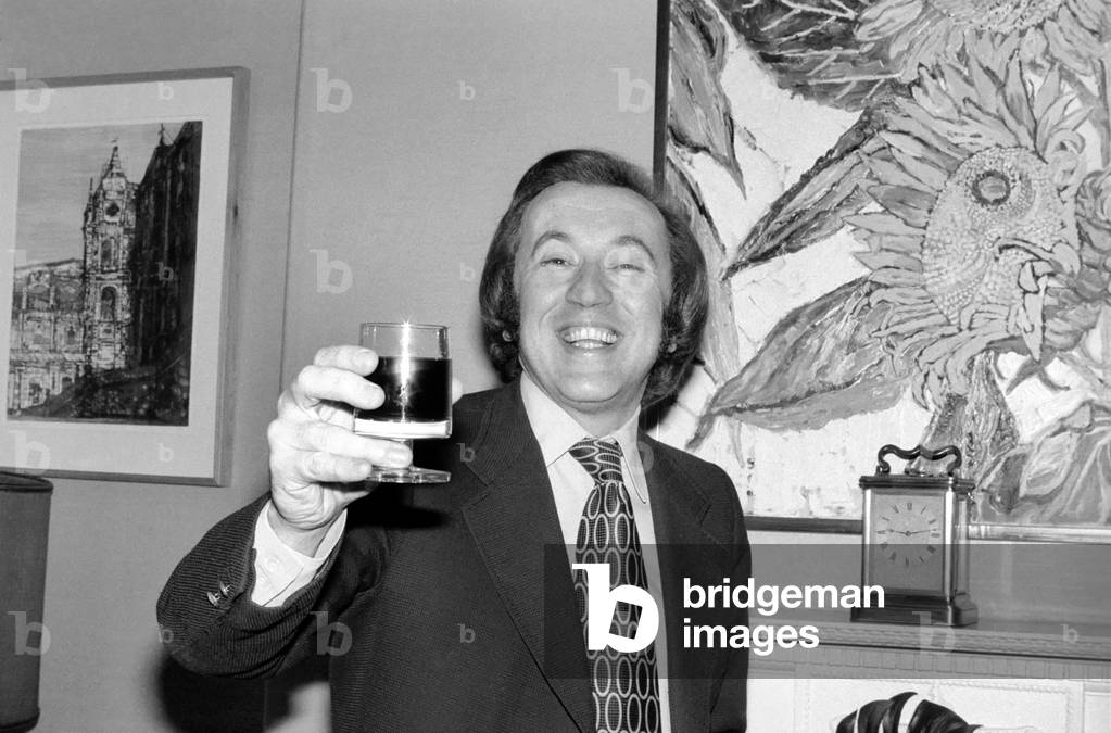 Mr. David Frost, March 1975 (b/w photo)