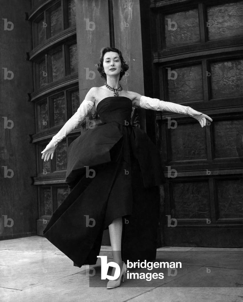 Clothing Fashions: November 1956 (b/w photo)