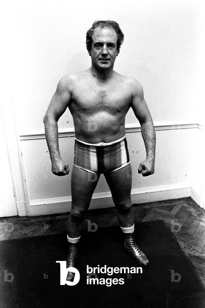 Wrestler Jackie Pallo, who will be appearing at Newcastle City Hall March 1972