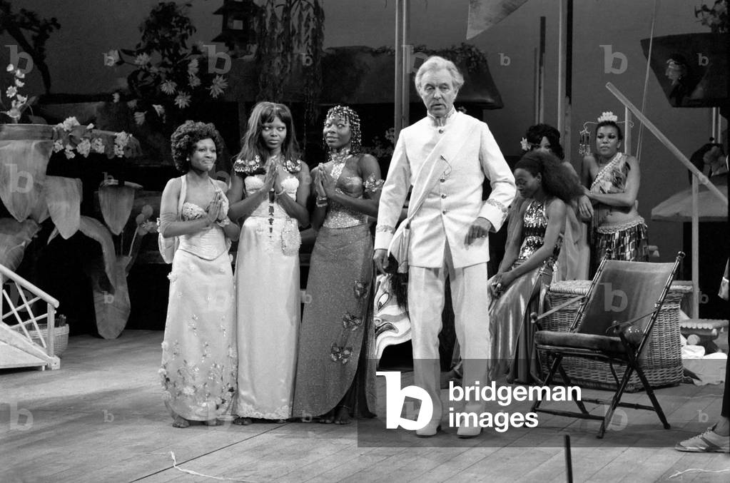 The Black Mikado, 7th March 1975 (b/w photo)