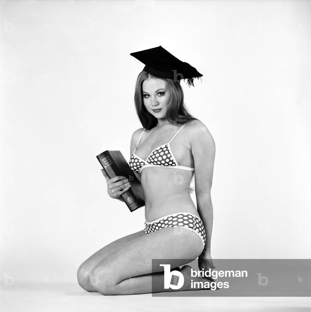 Maths Teacher 1970's Glamour girl, January 1975