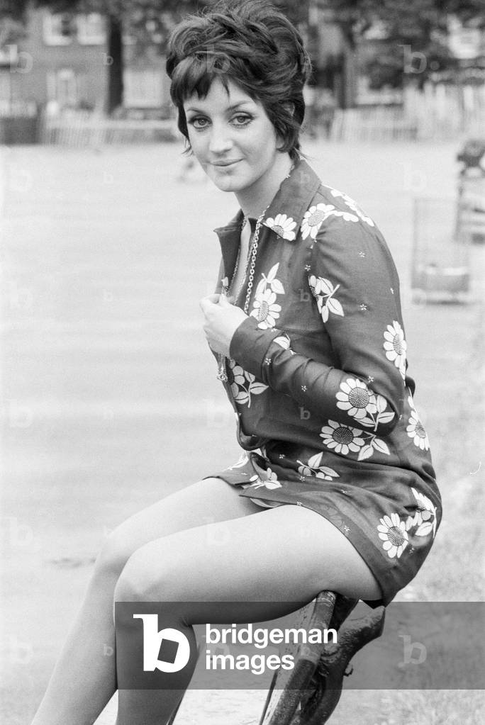 Yvonne Paul, Actress, Model & Dancer, aged 22, pictured 22nd June 1969.