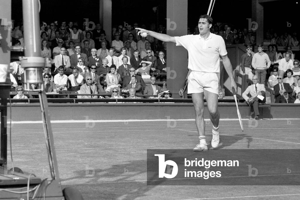 Wimbledon Tennis Championships 1970 1st Day. June 1970