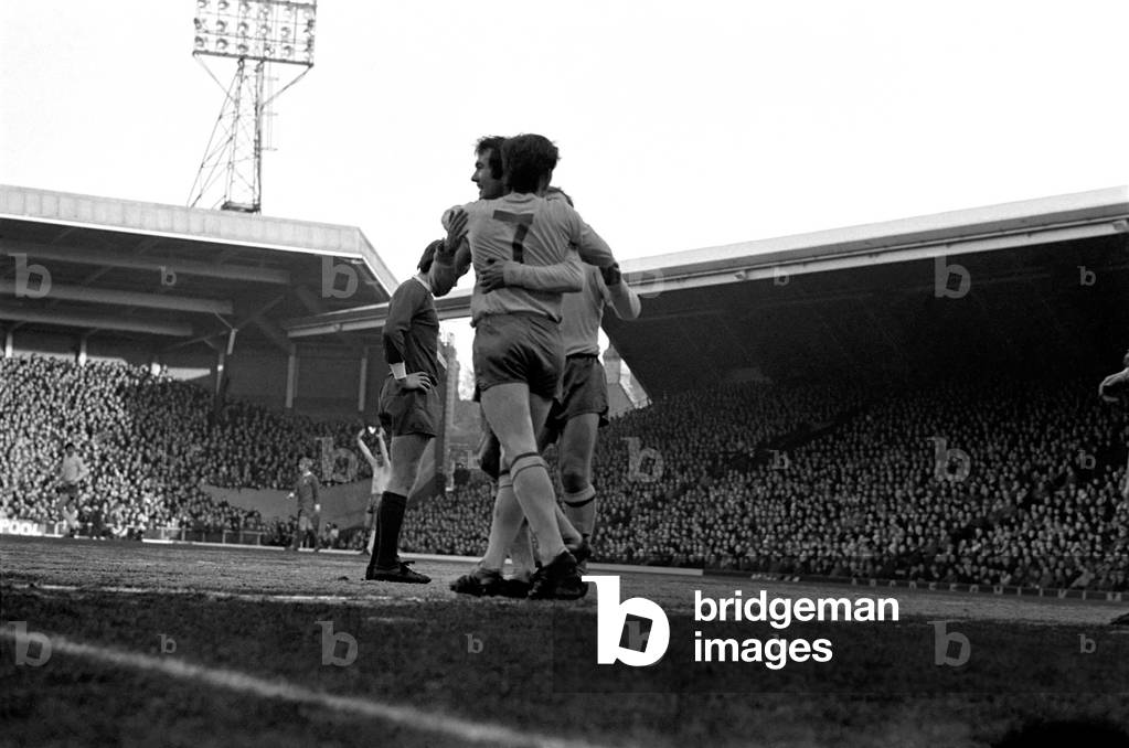 Sport: Football: Liverpool v. Arsenal. December 1969 (photo)