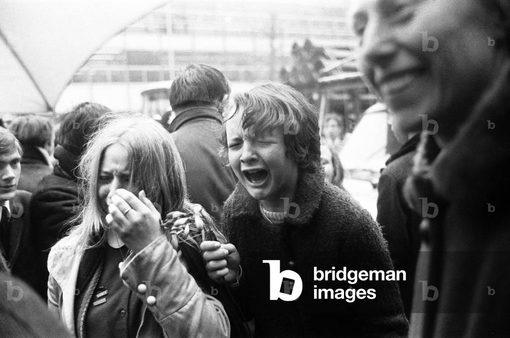 Civil Wedding of Paul McCartney & Linda Eastman, Marylebone Register Office, London, 12th March 1969.