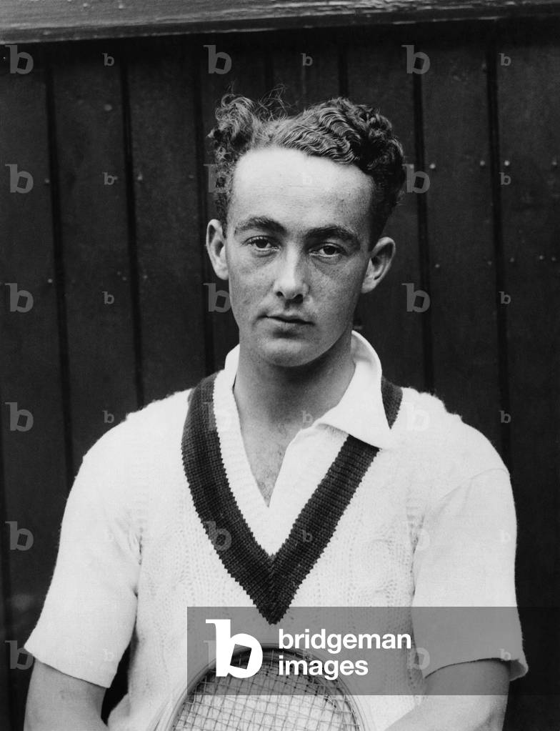 Vivian Erzemim Bede McGrath, Australian tennis player. 
Circa 1937