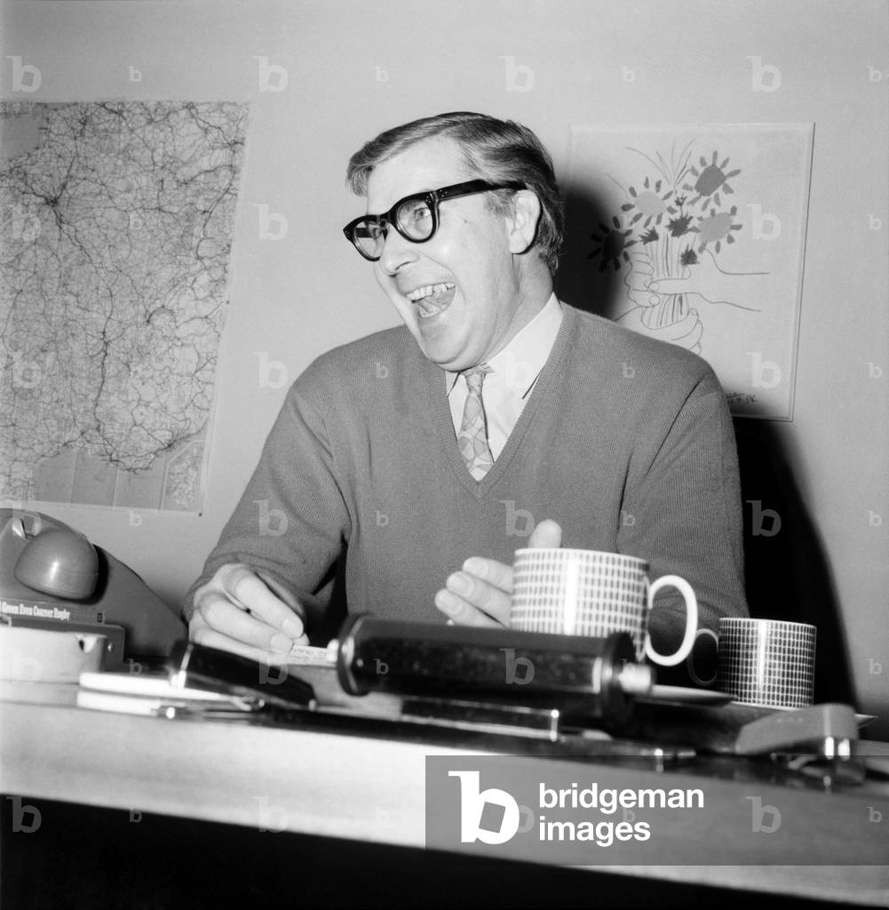 Mr. Barry Took, famous funny scripwriter, is to leave for the USA. He is to write for the new series of 