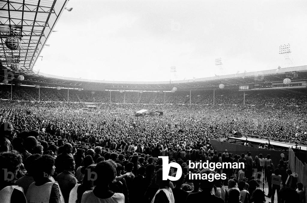 The Rolling Stones European Tour 1982.
Wembley Stadium.
26th June 1982.