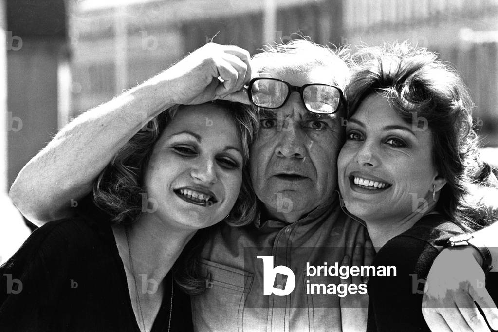 Comedian Harry Worth, pictured on June 18, 1979, with Debbie Arnold (left) in Newcastle's Grey Street, was appearing in Pardon Me, Prime Minister, at the Theatre Royal