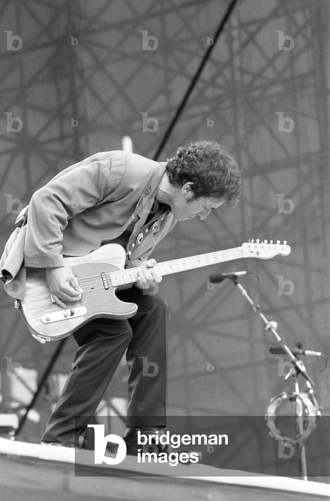 Bruce Springsteen in Concert, Villa Park, Birmingham, Tuesday 21st June 1988 (b/w photo)