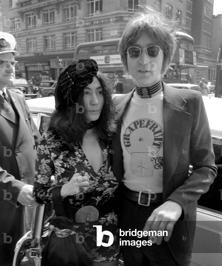 Yoko Ono launches her new book 