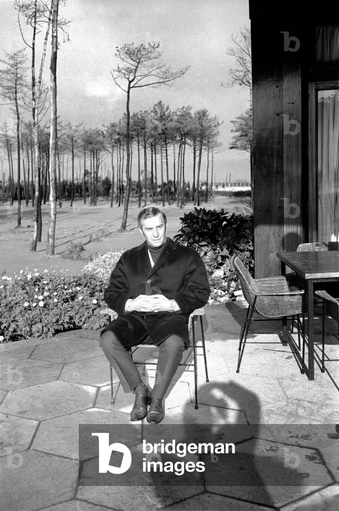 Manager of Wolverhampton Wanderers Ronnie Allen at his penthouse apartment in an area reserved for the super rich of Bilbao's business community lNovember 1969 (photo)