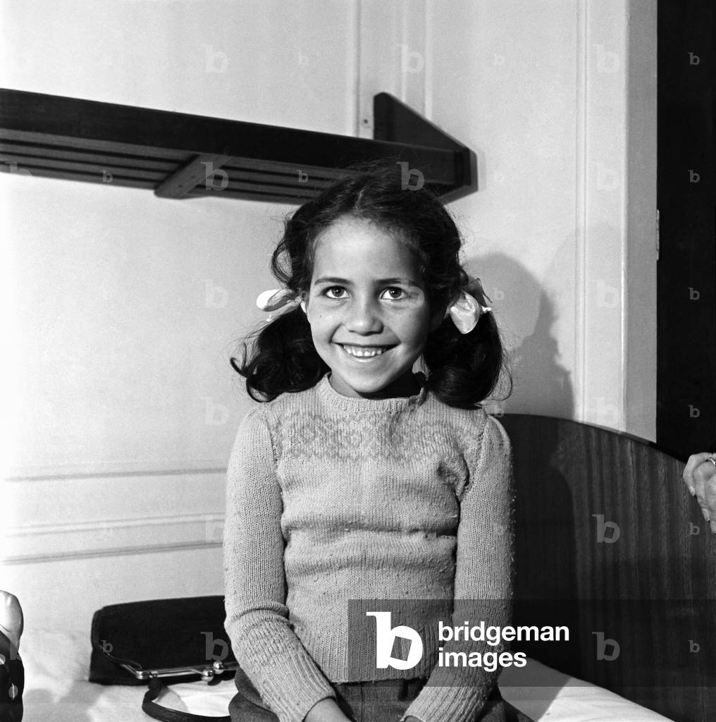 A young immigrant from Tristan Da Cunha in the Caribbean to school in Britain. 
November 1952 
C5859