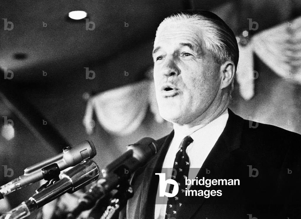 George W. Romney, US Politician, Minister for Housing and Urban Development in the Nixon cabinet, 9th January 1969 (b/w photo)