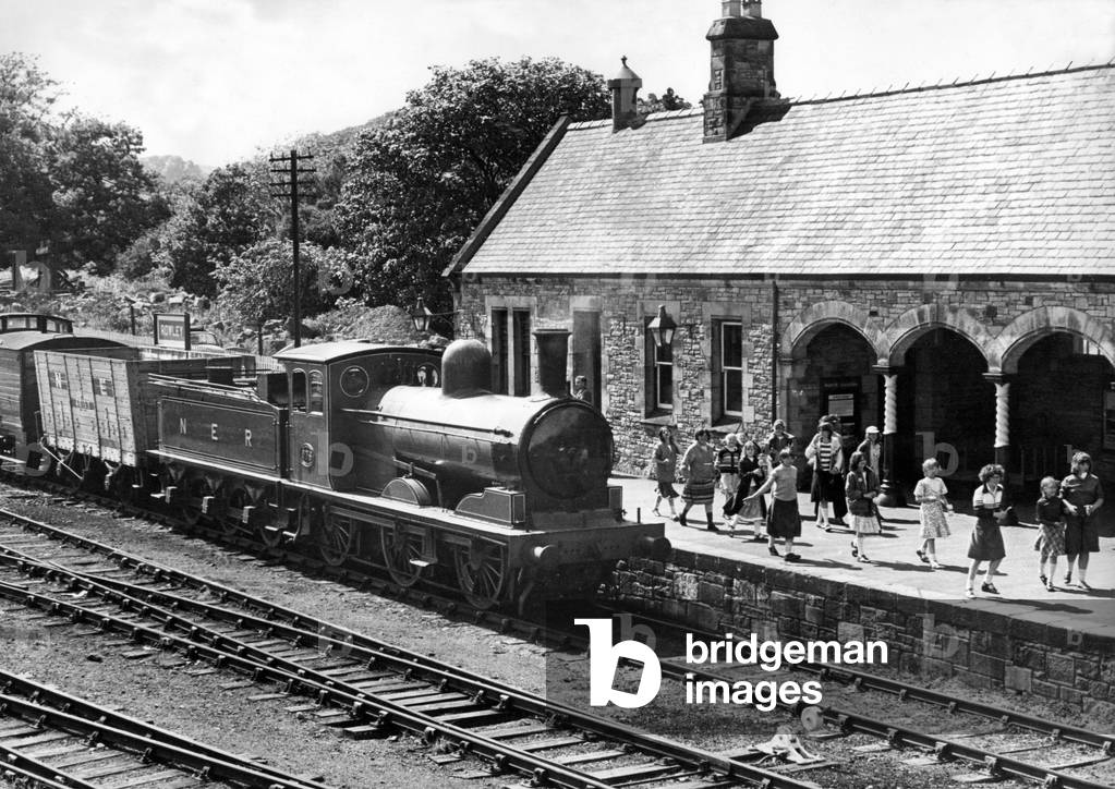 Boarding a train at the reconstructed Rowley Station at Beamish Open Air Museum gives today's children the chance to experience transport as it was in Granny's day.