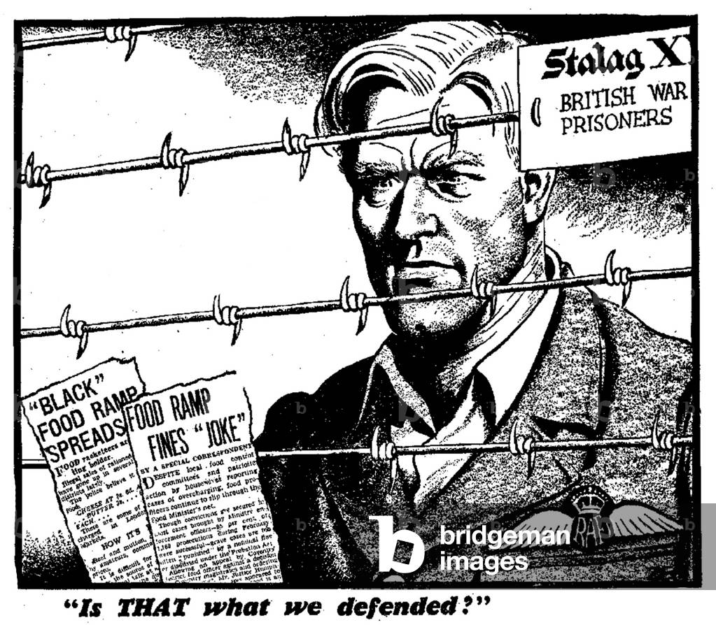 Is THAT what we defend, 5th March 1942 (b/w illustration)