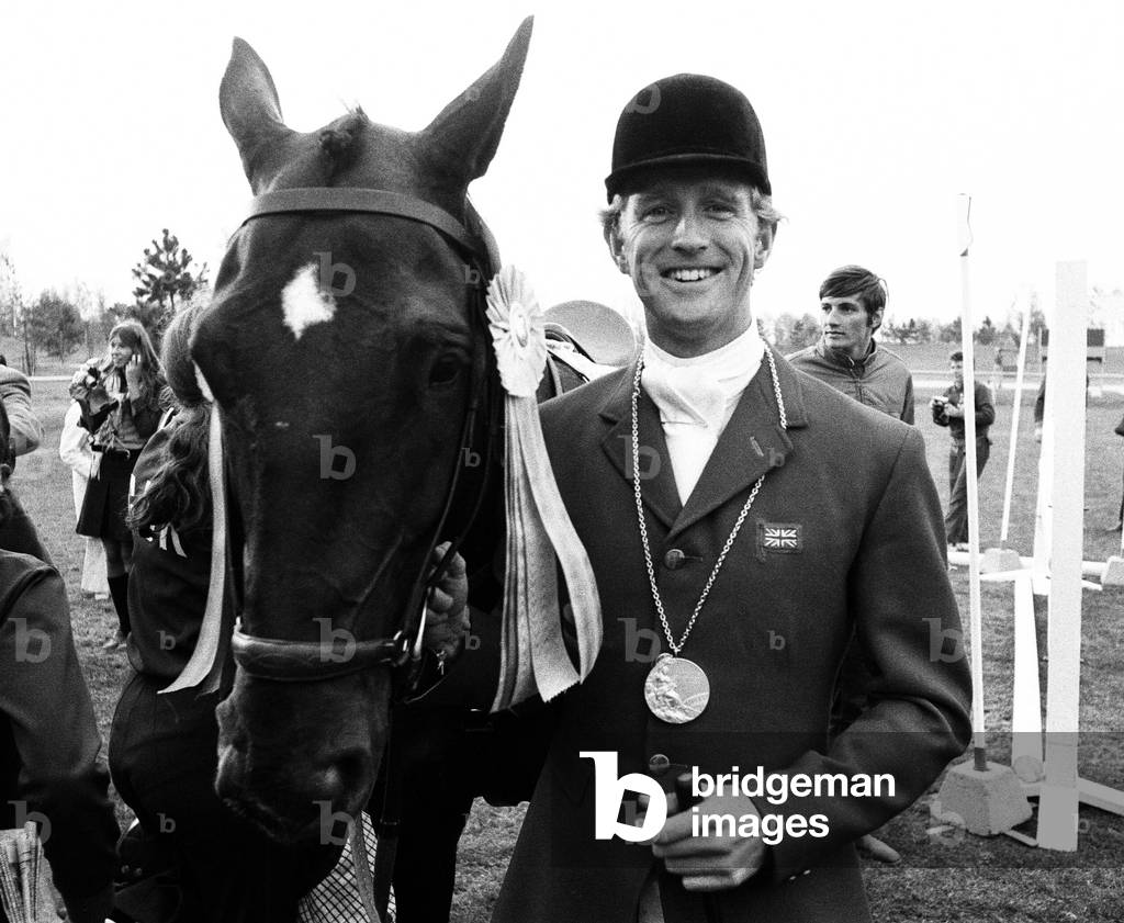 Equestrian Eventing at the Munich Olympic Games, Friday 1st September 1972 (b/w photo)