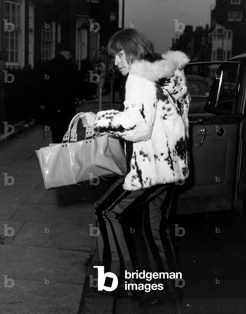 Brian Jones of The Rolling Stones, entering The Harley Street Nursing Home for dental treatment on 15 December 1967?