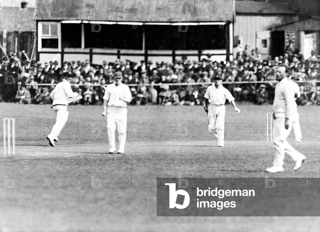 Australia in England, 1930 (b/w photo)