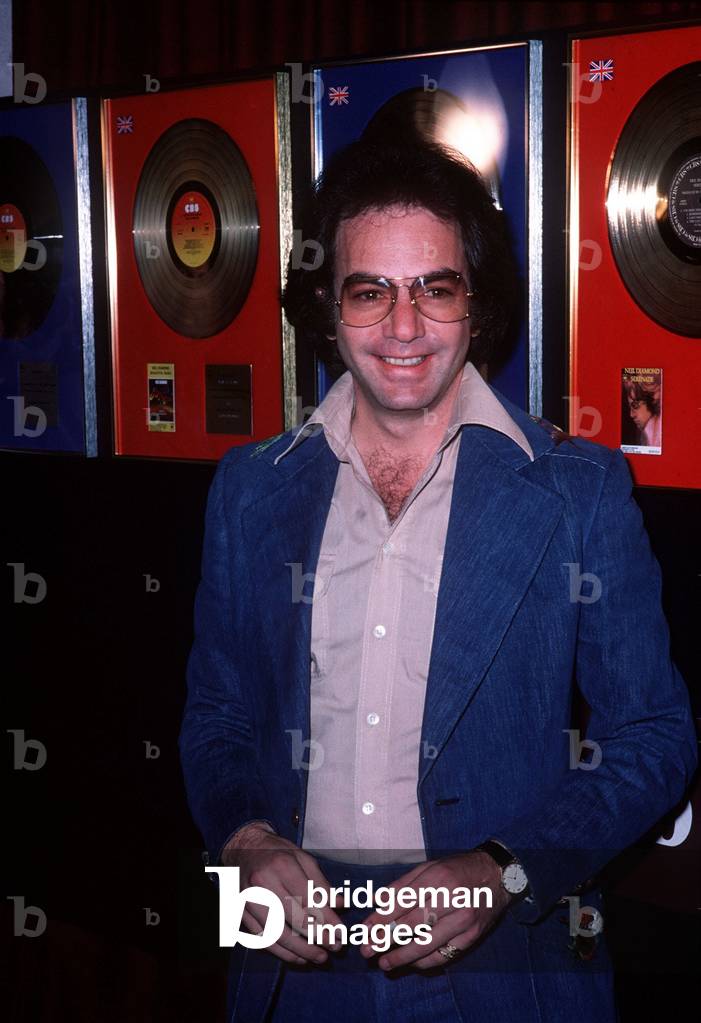 Neil Diamond singer, 1980 (photo)