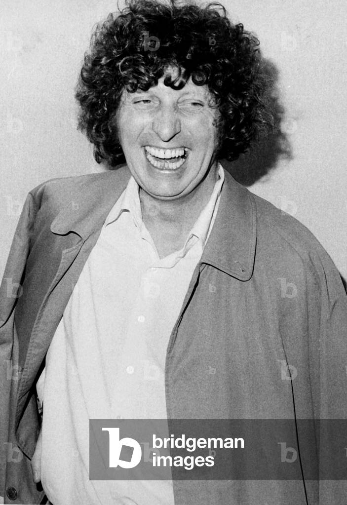 Tom Baker British actor 1978 (b/w photo)