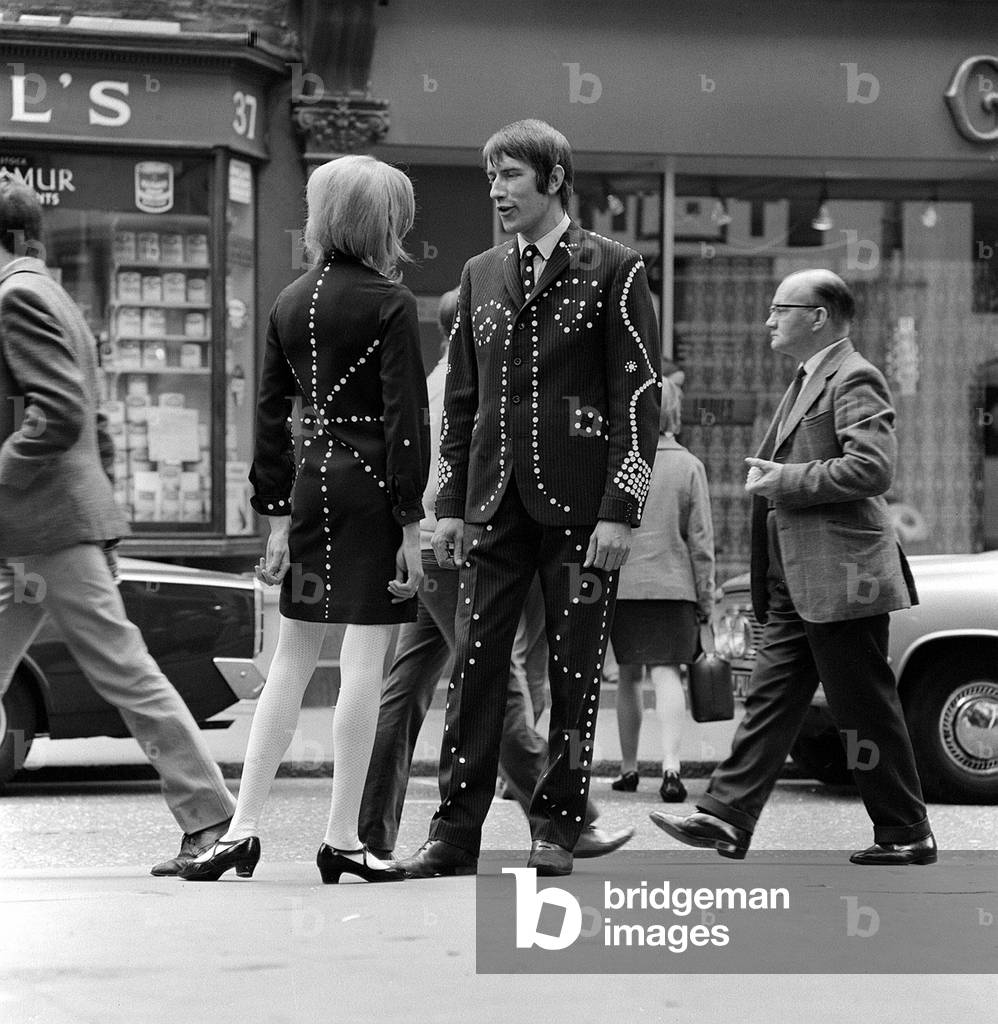 Carnaby Street, October 1966 (b/w photo)