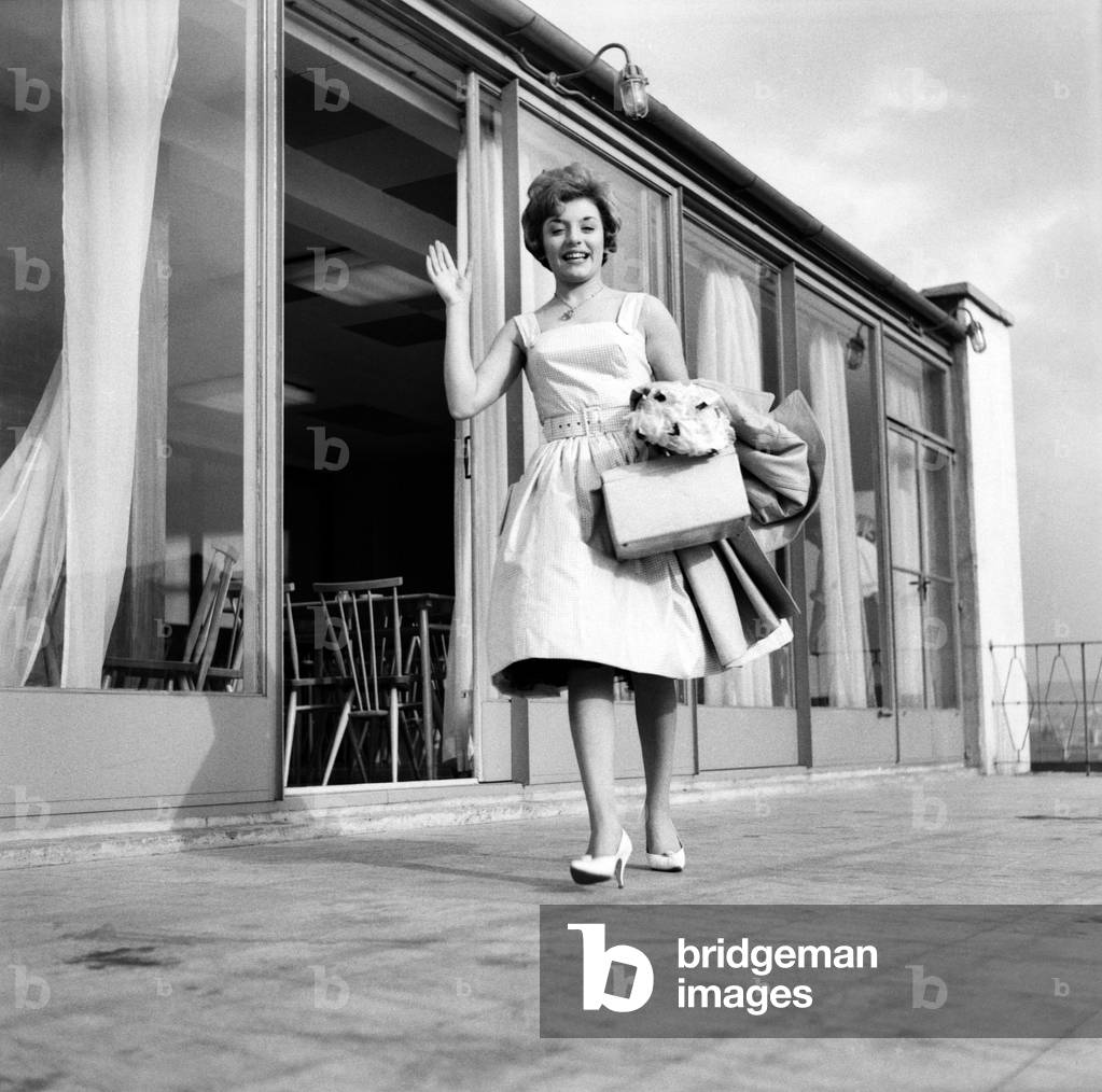 Singer Valerie Masters appearing at the Empire Theatre, Newcastle. June 1960