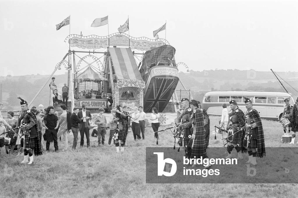 Denby Dale Pie Festival, 5th September 1964 (b/w photo)
