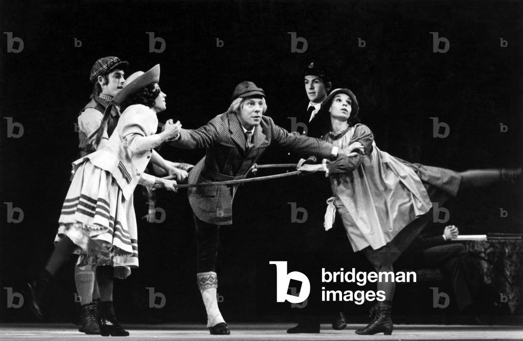 ÒEnigma VariationsÓ at the Royal Opera House, Covent Garden. 
December 1974
