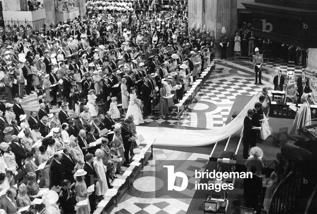 Prince Charles and Lady Diana Spencer Royal Wedding 1981