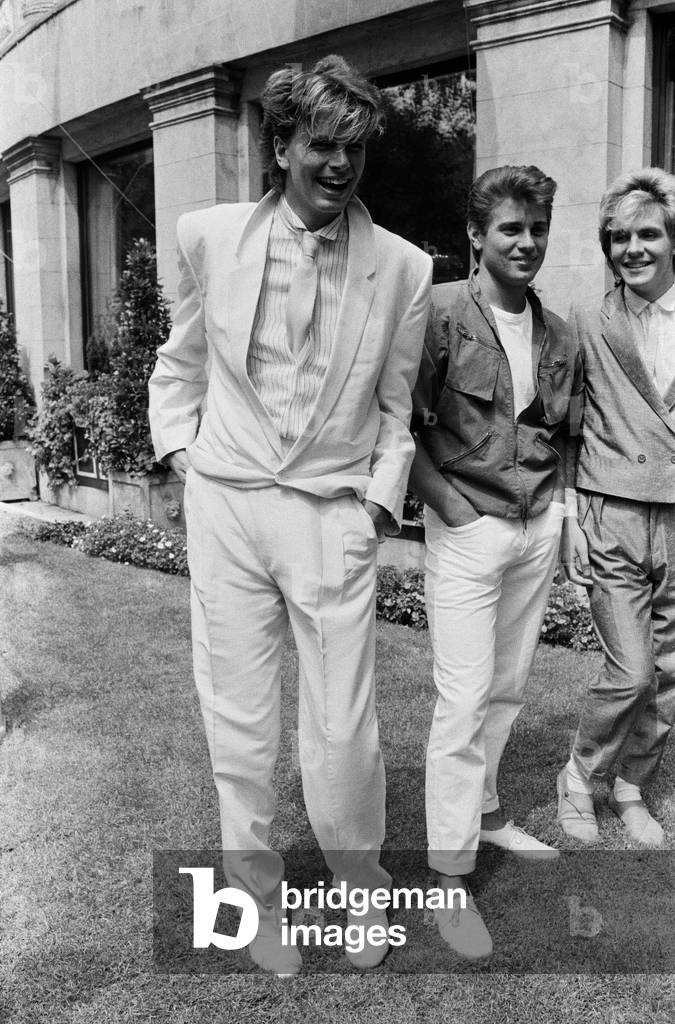 Duran Duran, Music Group, 20th July 1983 (b/w photo)