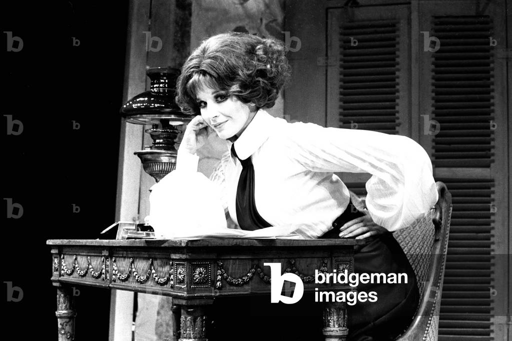 Fenella Fielding takes the title role in the play Colette by the Oxford Playhouse Company at the Sunderland Empire, 9th November 1971