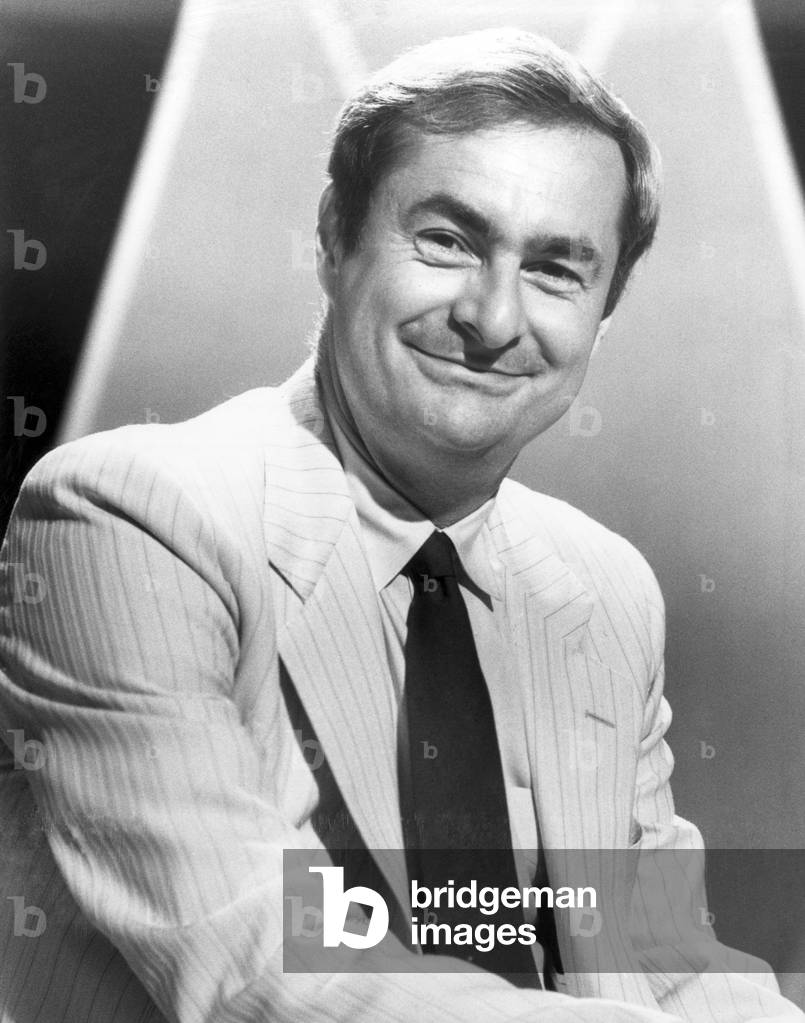 Paul Gambaccini, radio and television presenter and author. 16th July 1985 (b/w photo)
