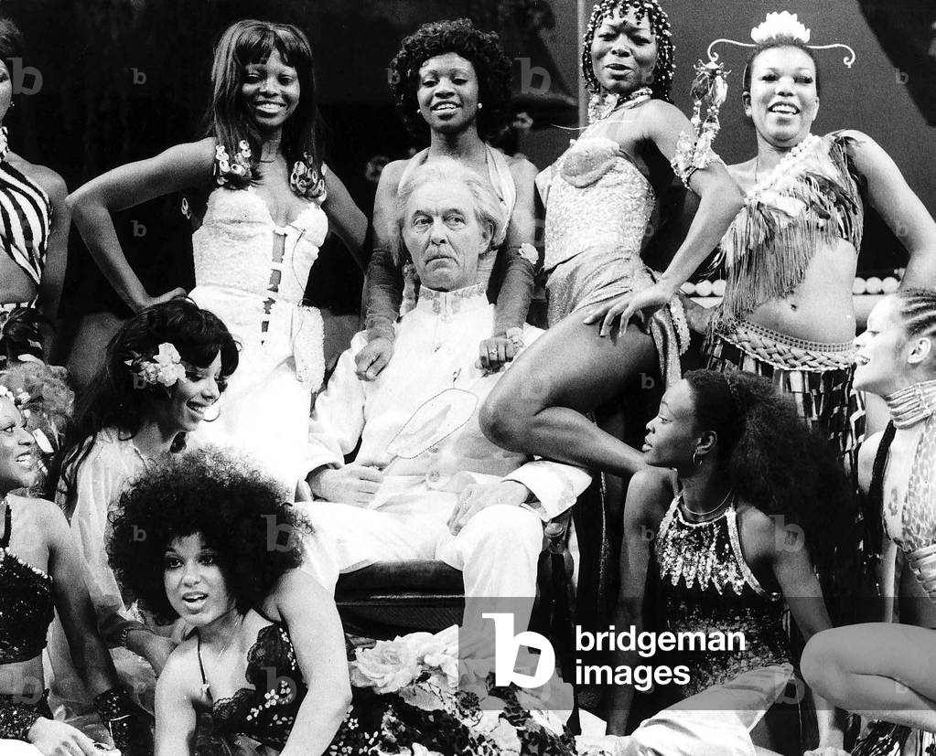 Michael Denison actor stars in The Black Mikado - March 1975