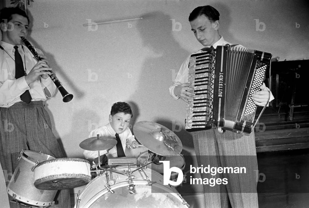 Victor Fieldman Boy Drummer Circa. January 1938 OL305F