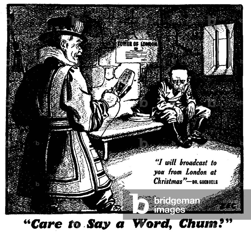 Care to Say a Word Chum, 4th October 1939 (b/w illustration)