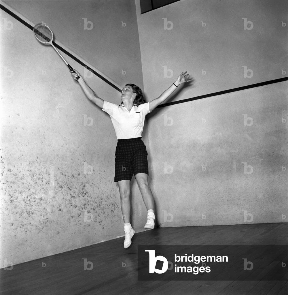 Marion Short, American Squash Player. D993-001