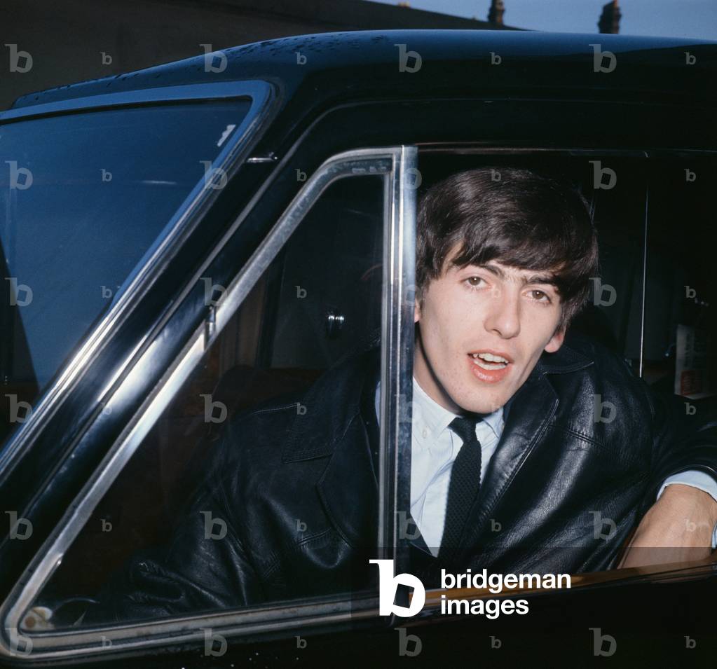 George Harrison of The Beatles, in Porstmouth. 12th November 1963 (photo)