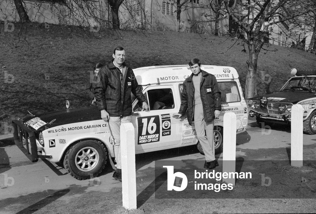 Daily Mirror World Cup Rally, April 19th - May 27th 1970 (b/w photo)