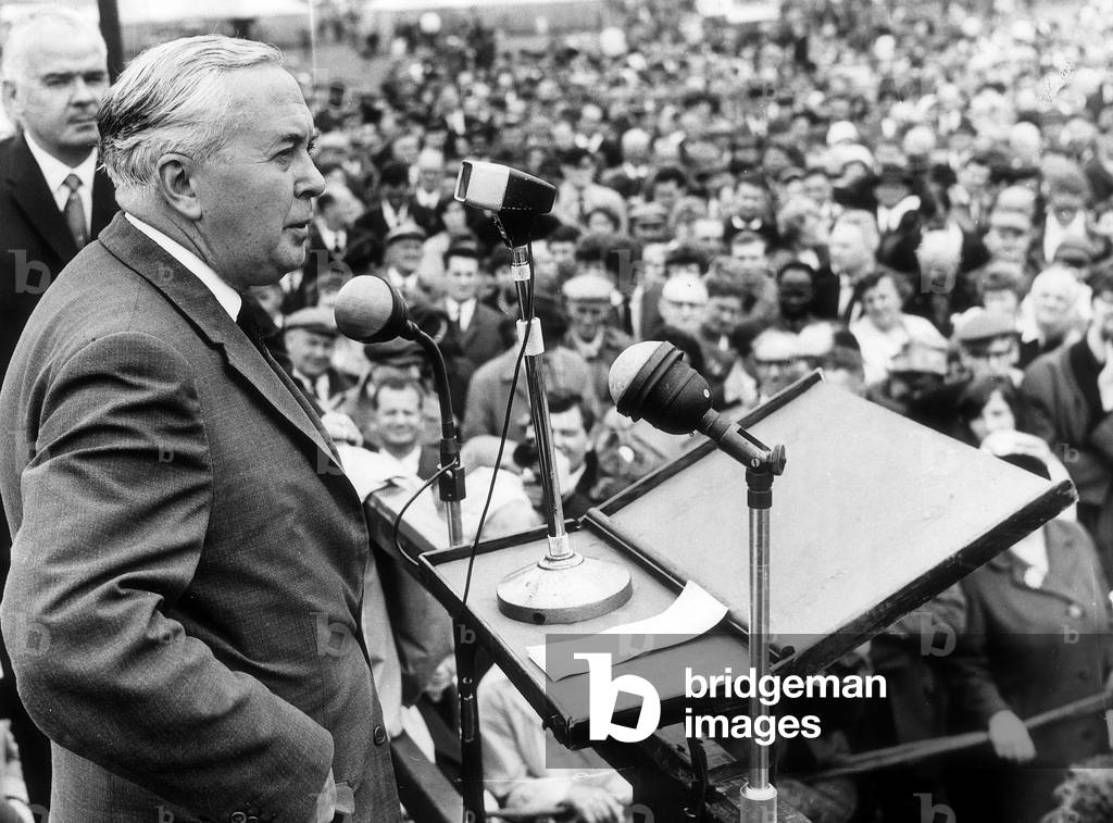 Harold Wilson British Prime Minister - July 1967